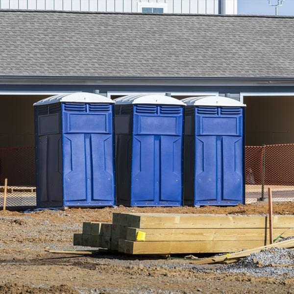 the number of porta potties required for a construction site will depend on the size of the site and the number of workers, but job site portable restrooms can help determine the appropriate amount